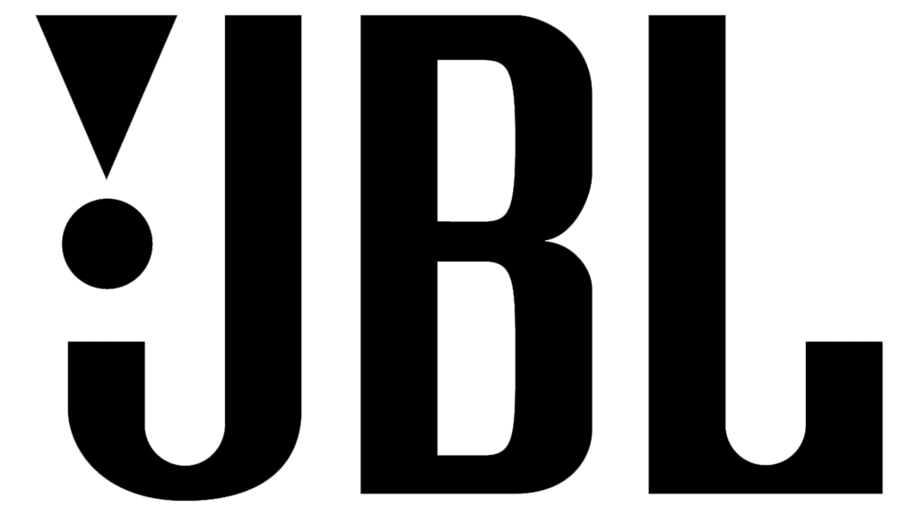 jbl logo on a clear background